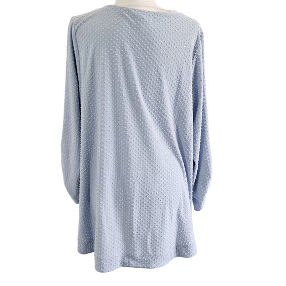 New York Laundry Long Sleeve Textured Top - Picture 7 of 8